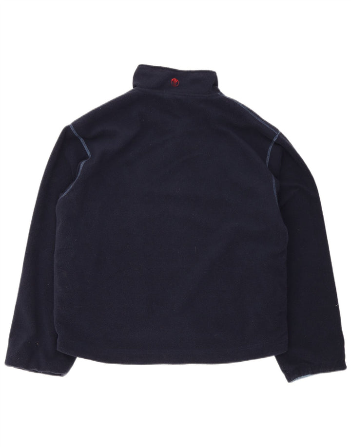 Jersey de forro polar reversible con cuello y cremallera para hombre de Fat Face Poliéster azul marino medio