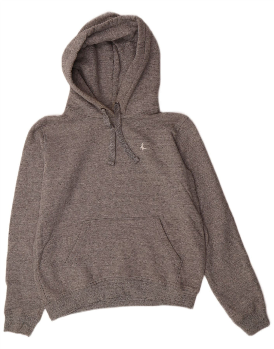 Jack Wills Sudadera con capucha para mujer UK 8 Small Gris Algodón