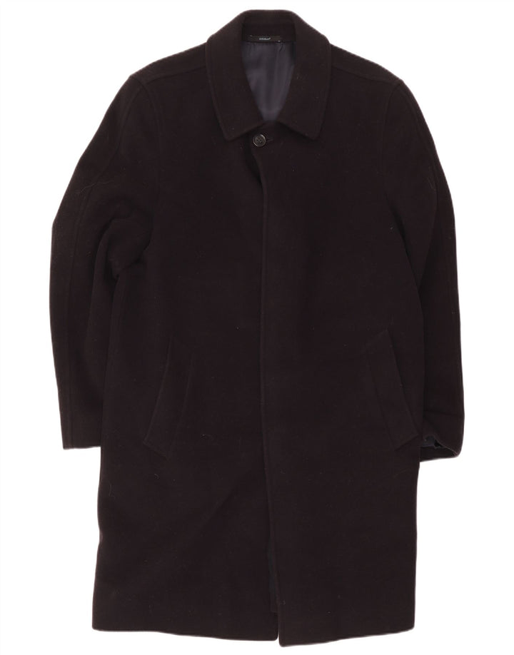 Abrigo Douglas para hombre UK 38 Lana negra mediana