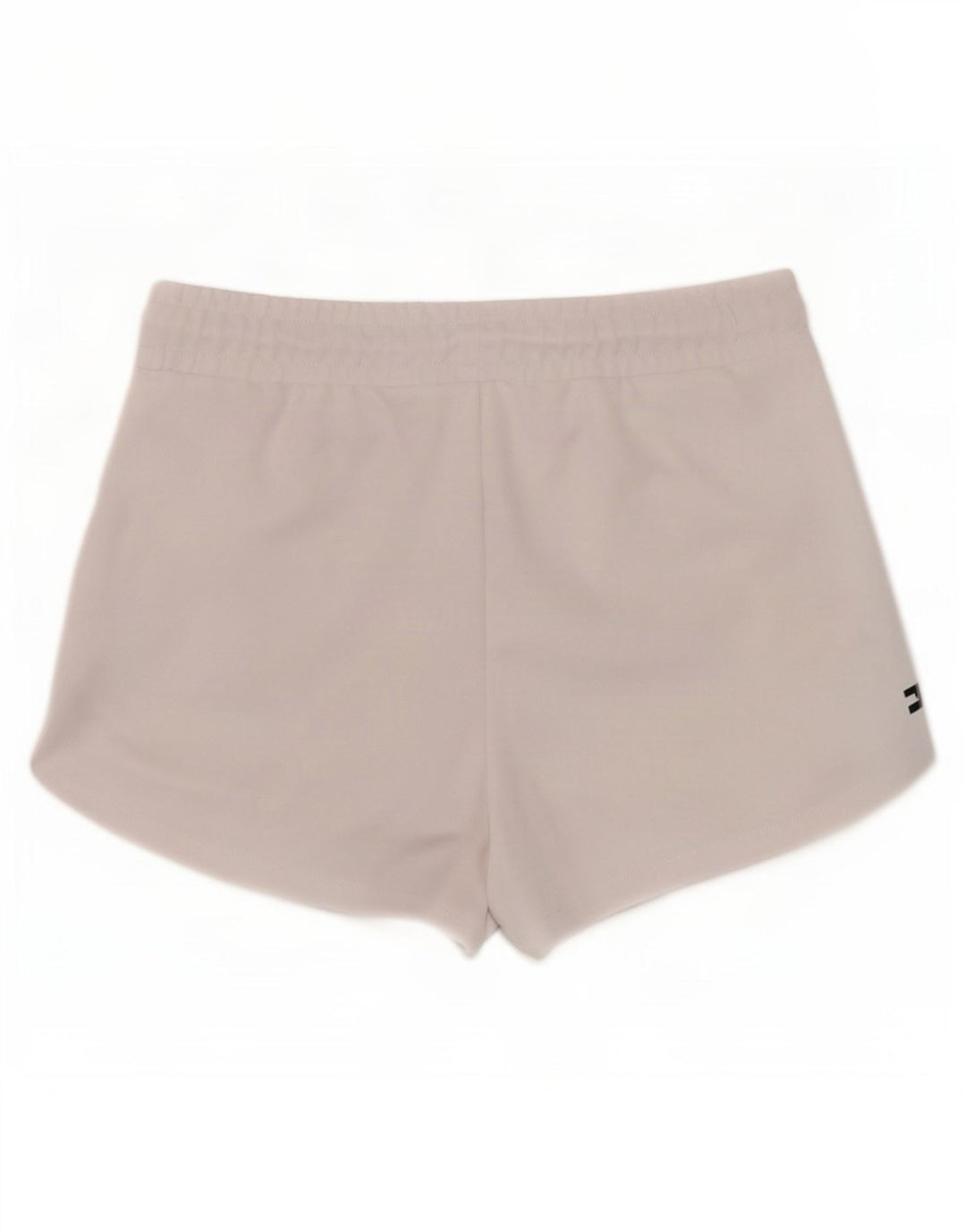 Nike Pantalones cortos deportivos gráficos para mujer UK 10 Small Blanco Colorblock Poliéster