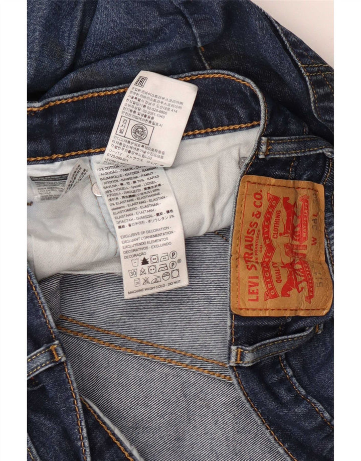 Levi's Hombre 511 Slim Jeans W38 L30 Algodón Azul