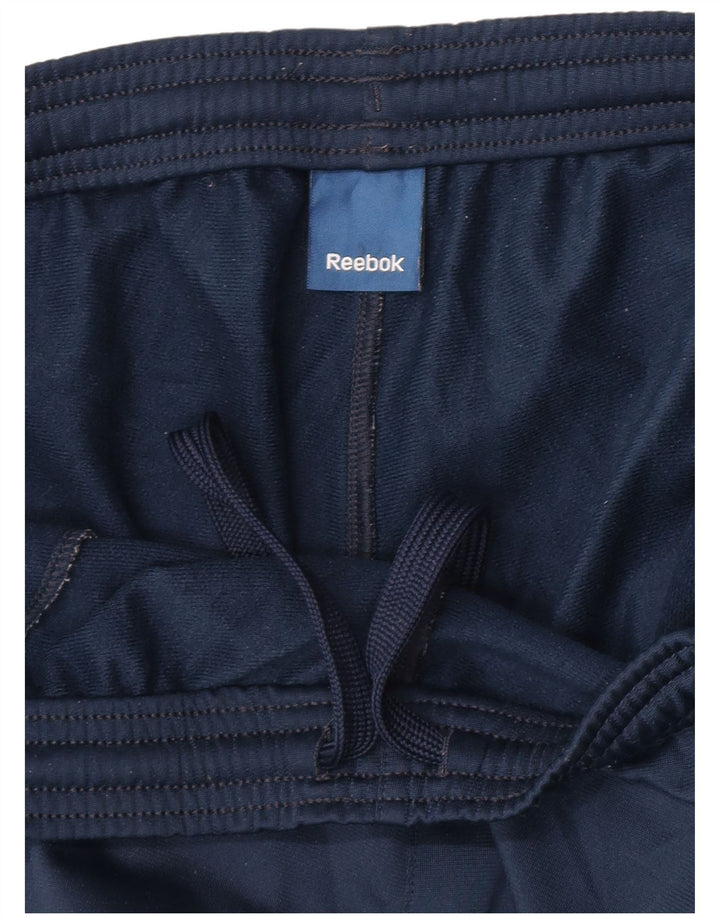 Pantalón Reebok Hombre Chándal Grande Azul Marino Poliéster