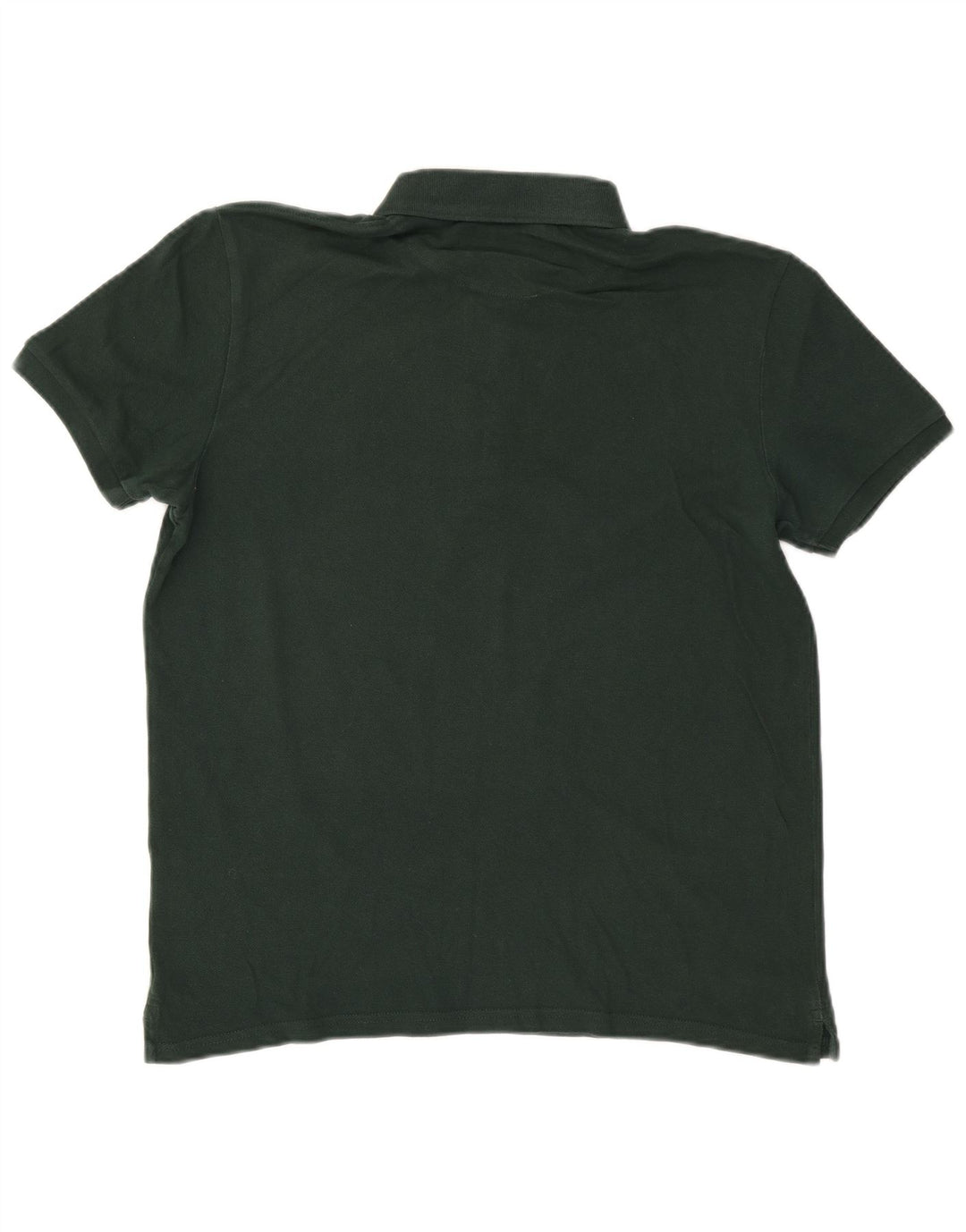 Lyle & Scott Polo para hombre de algodón verde grande