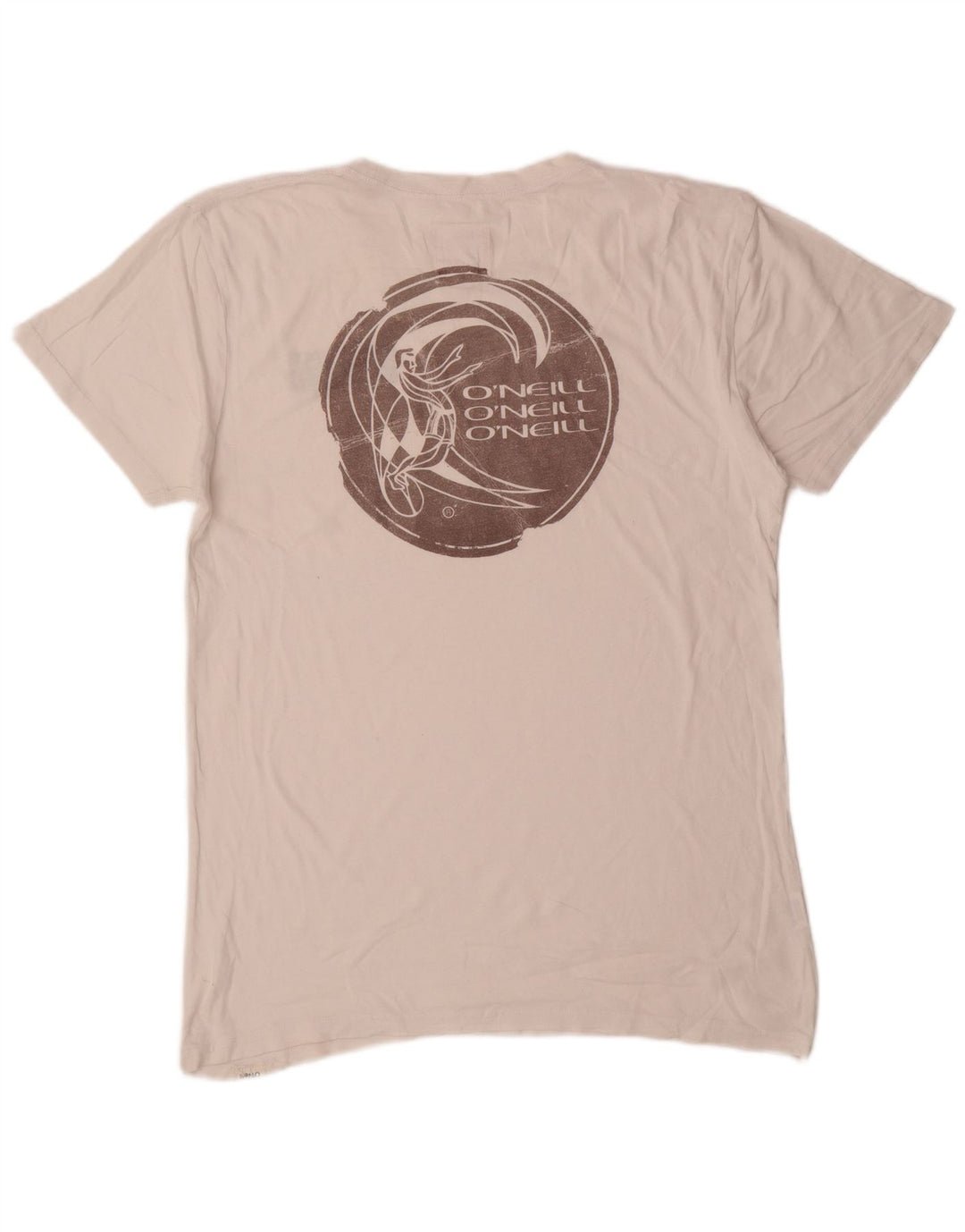 O'Neill Camiseta gráfica para hombre Top de algodón blanco mediano