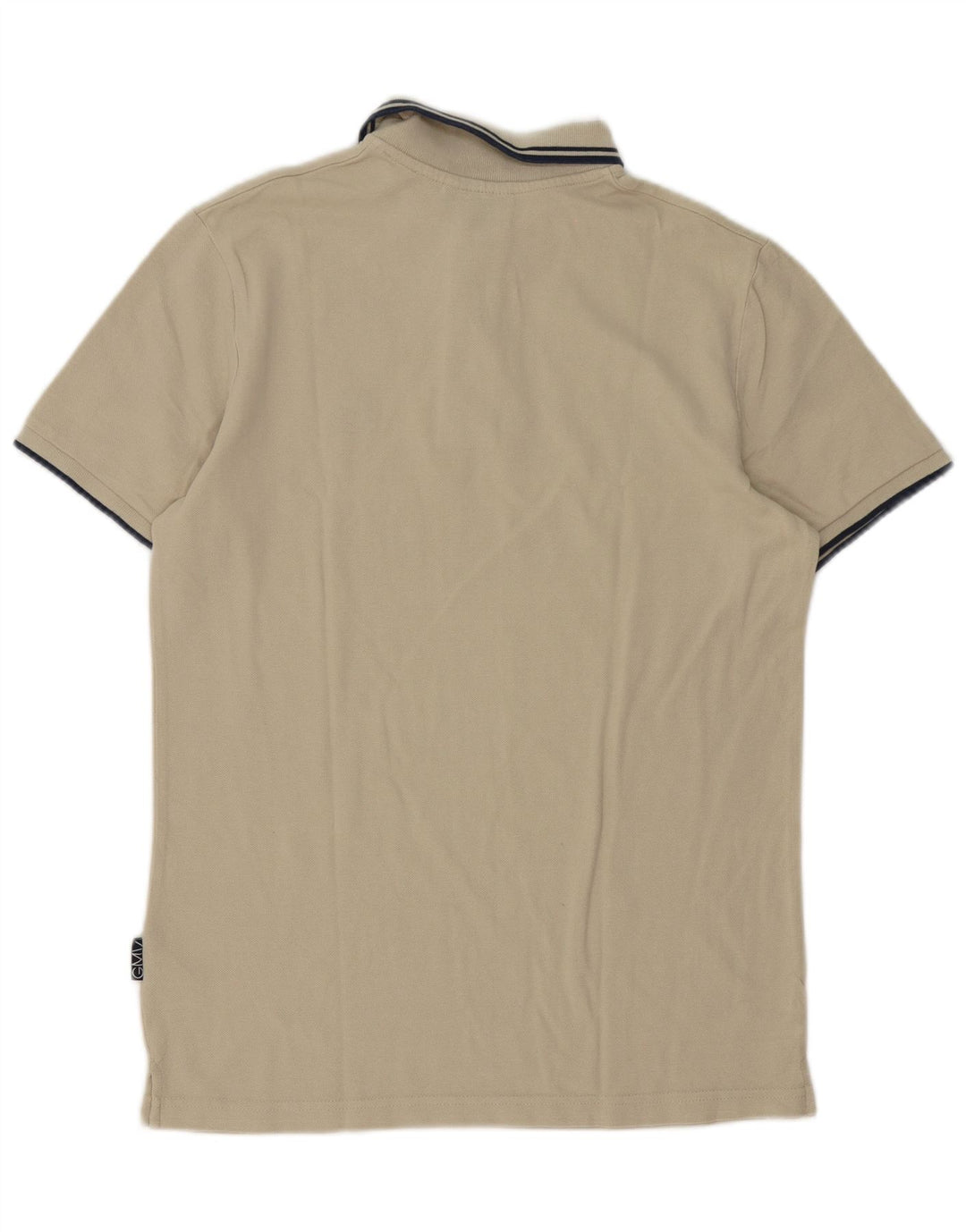 Gian Marco Venturi Polo de corte regular para hombre de algodón beige medio