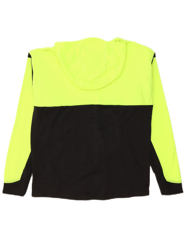 Nike - Sudadera con capucha para niños Dri Fit Graphic (13-14 años, XL), color amarillo