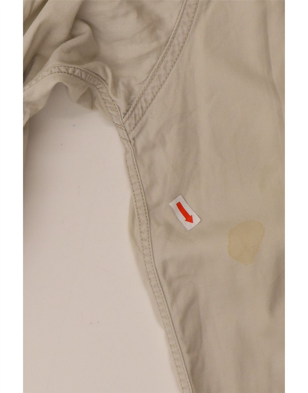 LEE Camisa para hombre grande beige algodón occidental