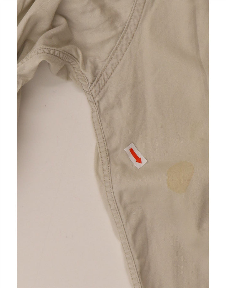 LEE Camisa para hombre grande beige algodón occidental