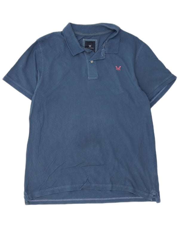 Crew Clothing Polo para hombre XL Azul marino Algodón