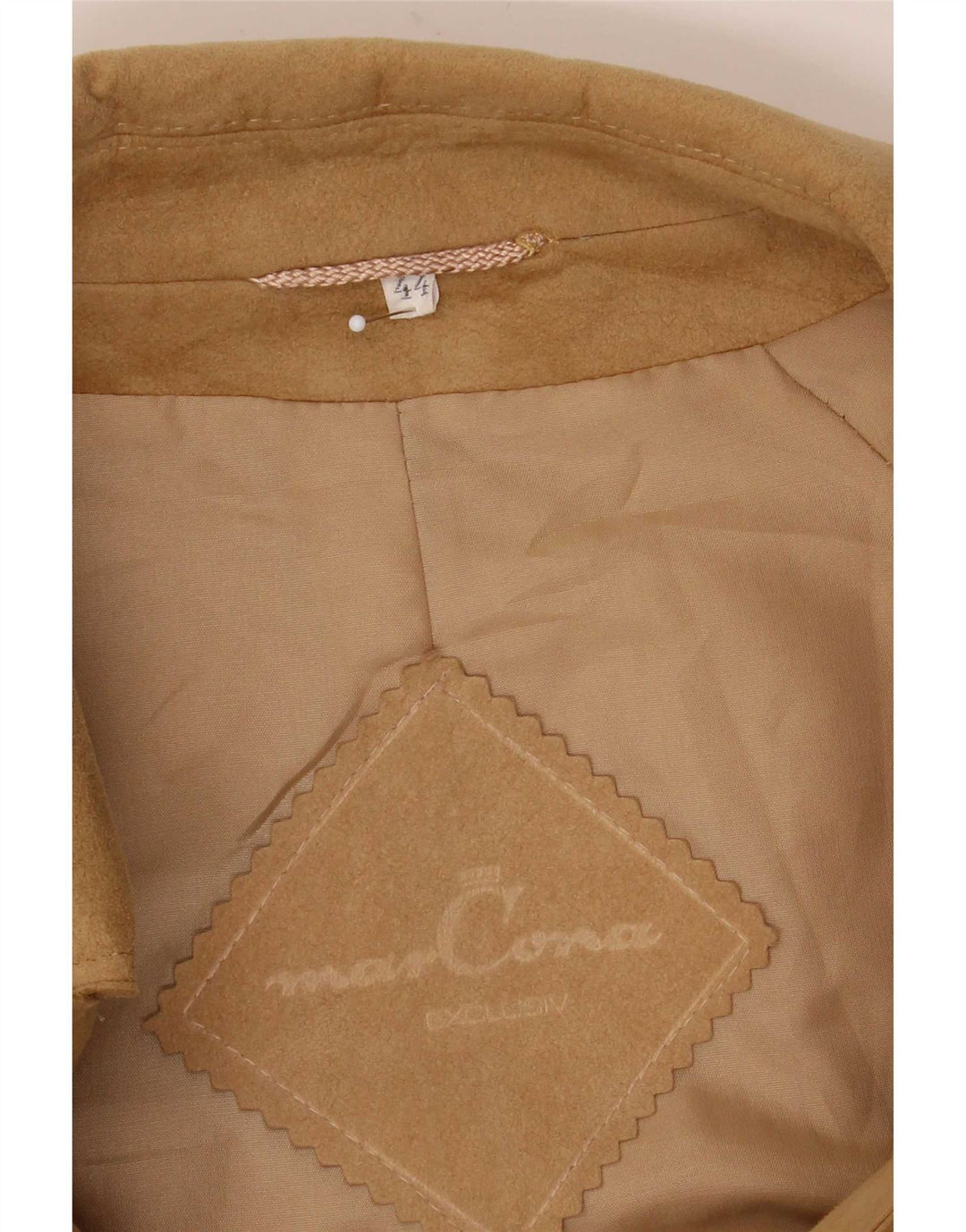 Abrigo Marcona Mujer EU 44 XL Beige Poliéster