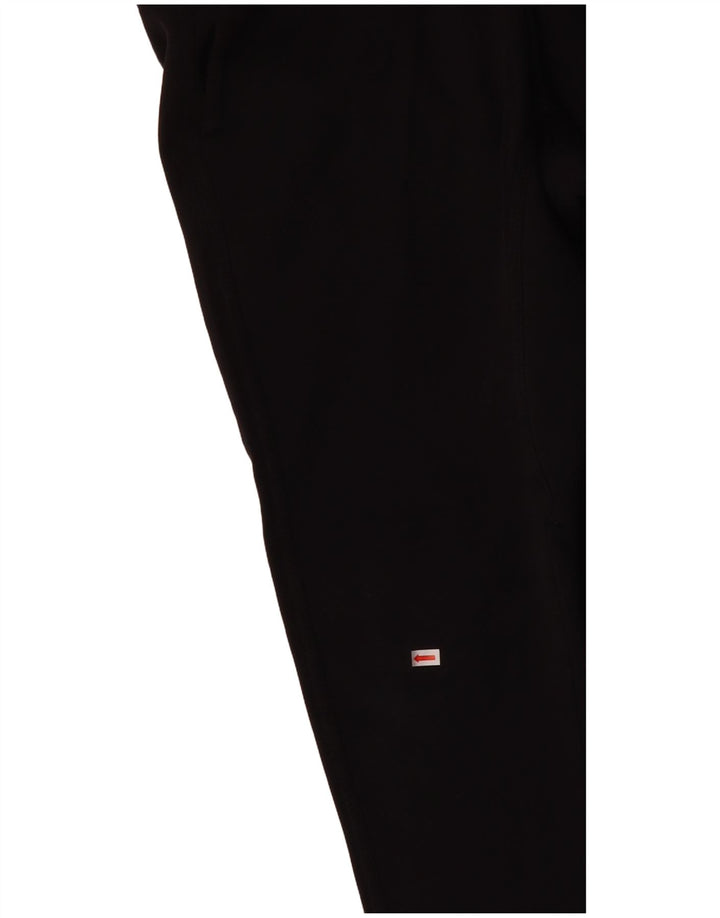NIKE Hombre Pantalones de Chándal Joggers Small Negro Algodón