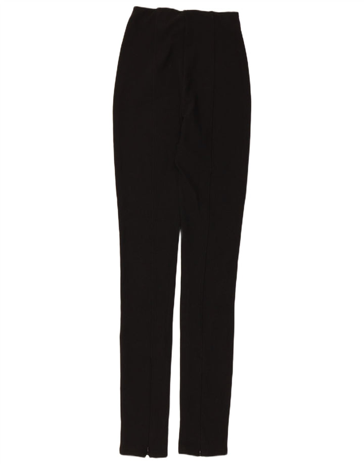 Zara Mujer Pantalón Pitillo Mediano W28 L34 Negro Poliéster