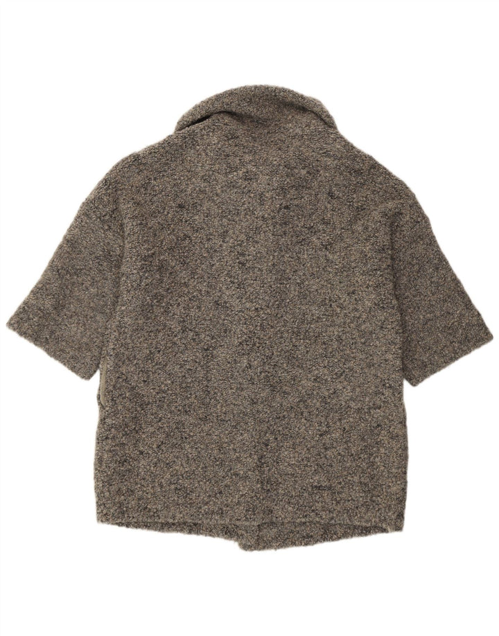 Liu Jo - Cárdigan largo extragrande para mujer, talla 40, color gris moderno