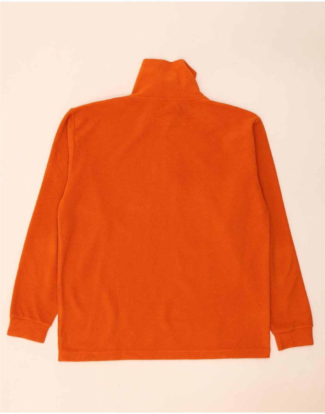 Invicta Jersey de forro polar con cuello y cremallera para hombre poliéster naranja grande
