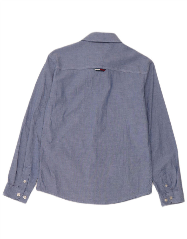Tommy Hilfiger Camisa Niño 11-12 Años Azul Algodón