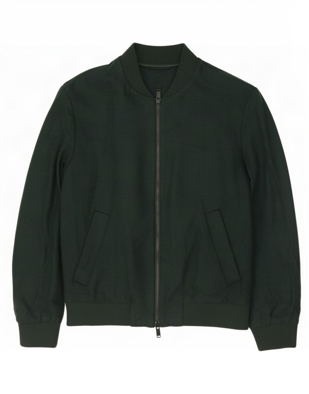 Cos Chaqueta bomber para hombre EU 50 Lana verde grande