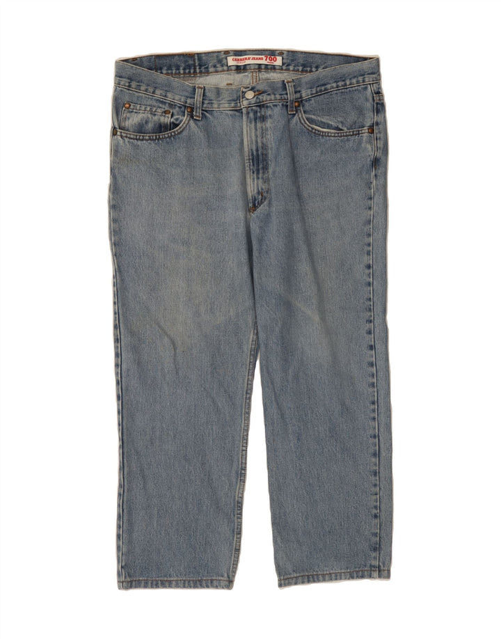 CARRERA Jeans rectos 700 para hombre W38 L25 Algodón azul