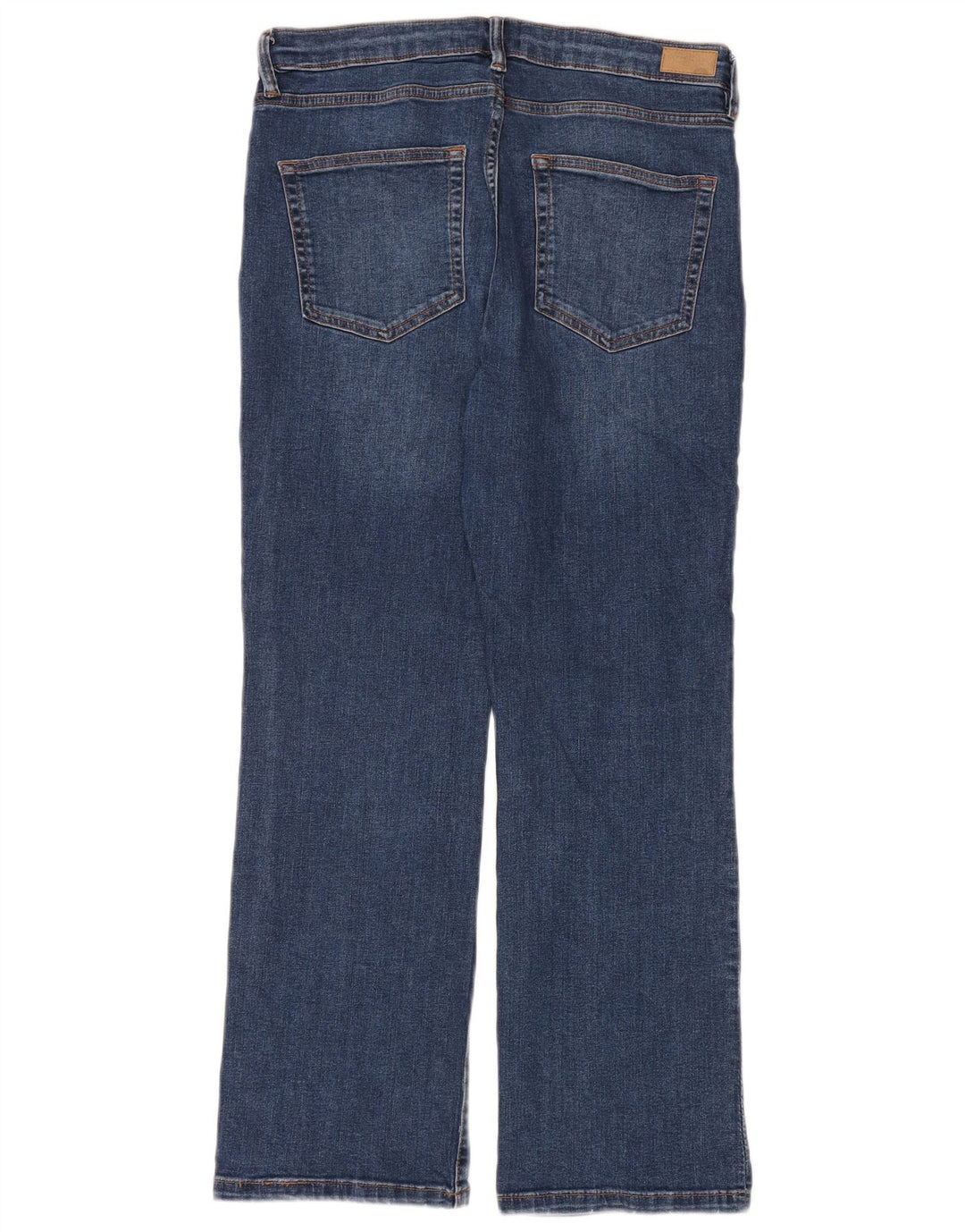 Vaqueros rectos para mujer de French Connection UK 12 Medium W32 L30 Azul