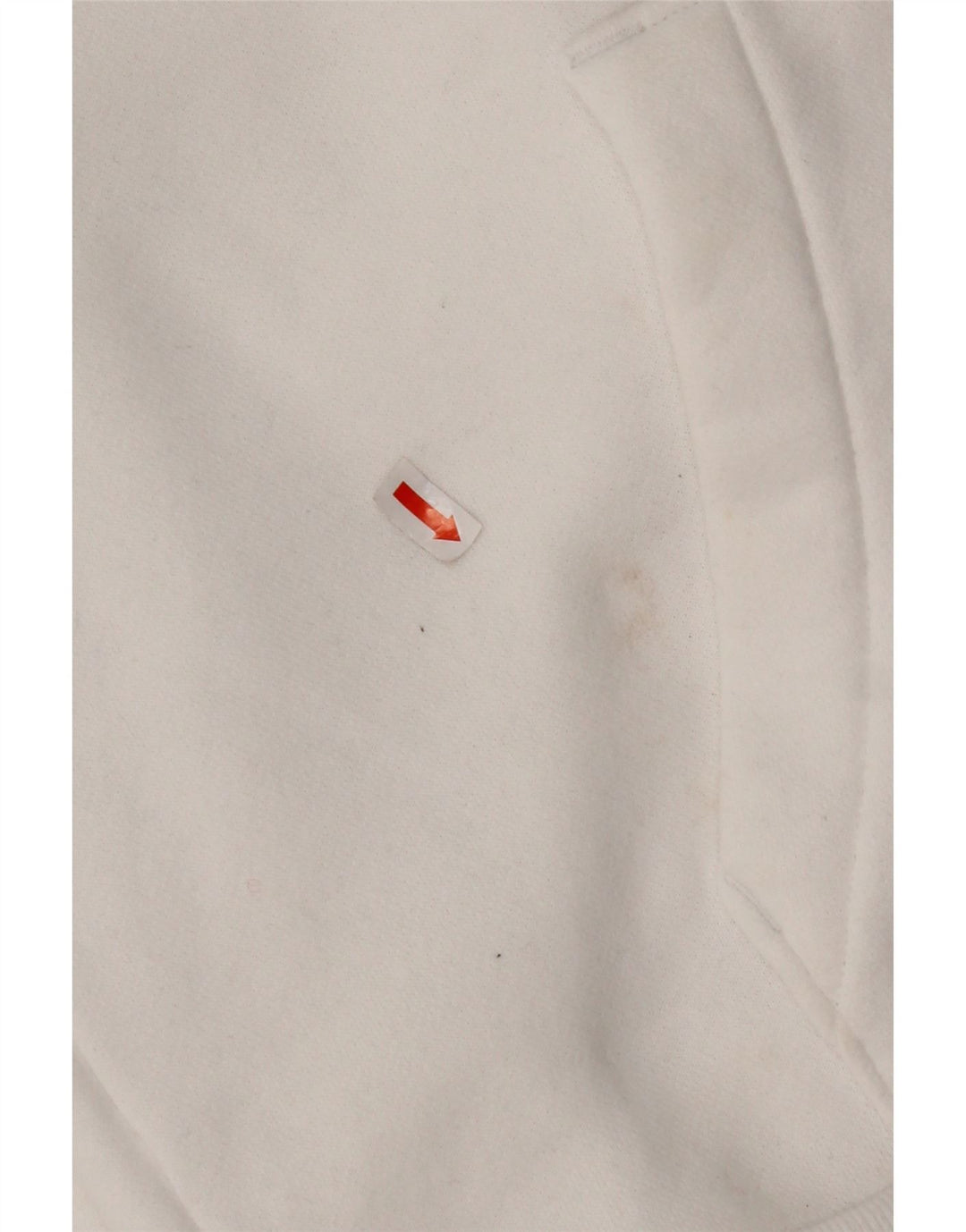 HOLLISTER Jersey con capucha para hombre, talla grande, algodón blanco