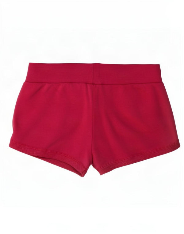 Puma - Pantalones cortos deportivos para mujer, talla 40, algodón rosa grande