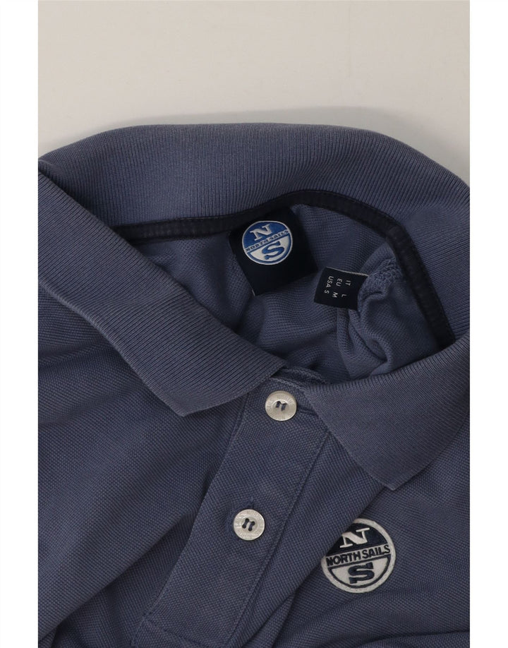 Polo North Sails Hombre Azul Pequeño