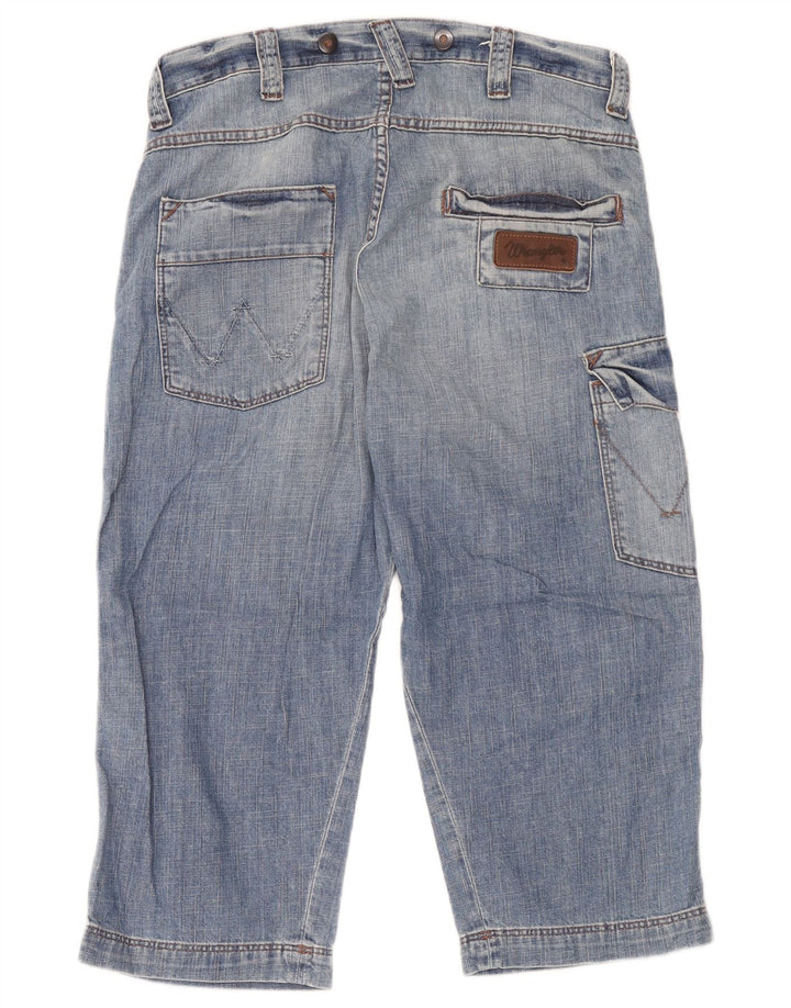 Wrangler Shorts Cargo De Mezclilla Para Hombre W30 Algodón Azul Medio