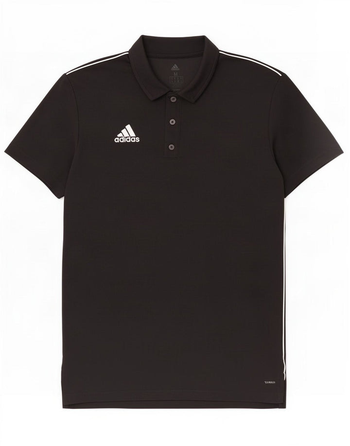 Adidas Mens Climalite Polo Polo Medio Negro Poliéster