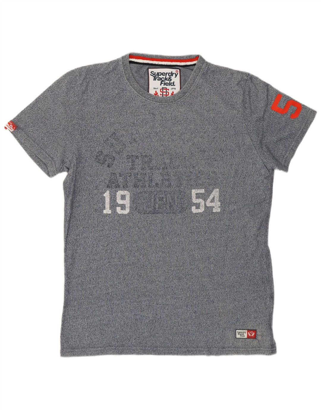Superdry Camiseta Gráfica De Algodón Gris Medio Para Hombre