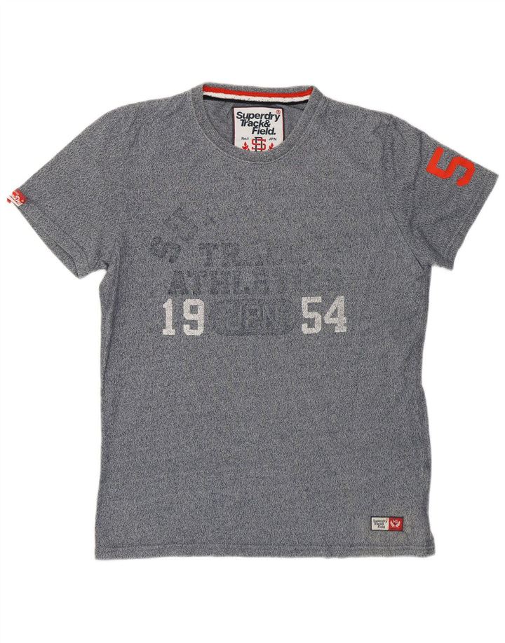 Superdry Camiseta Gráfica De Algodón Gris Medio Para Hombre