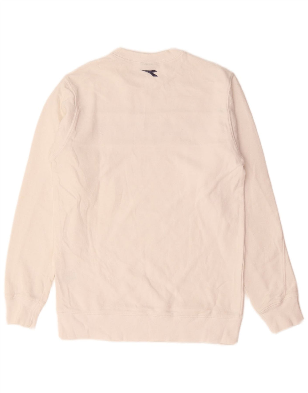 Diadora Sudadera Gráfica Jumper Small Blanco Algodón Hombre