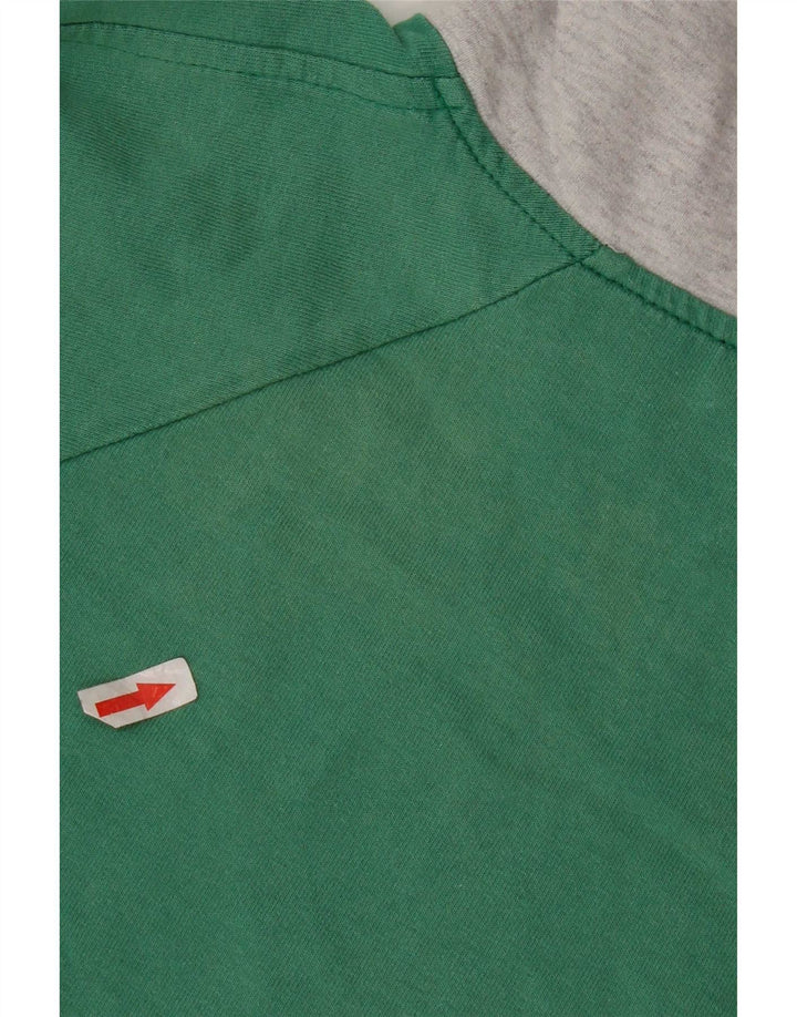 Campagnolo Sudadera Con Cremallera En El Cuello Jumper Medium Green Colourblock