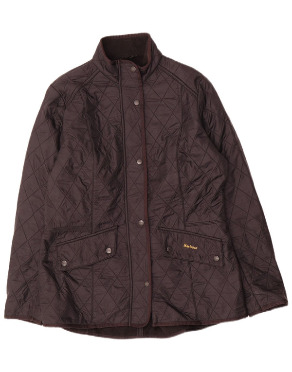 Barbour Chaqueta acolchada para mujer UK 46 Grande Poliamida negra