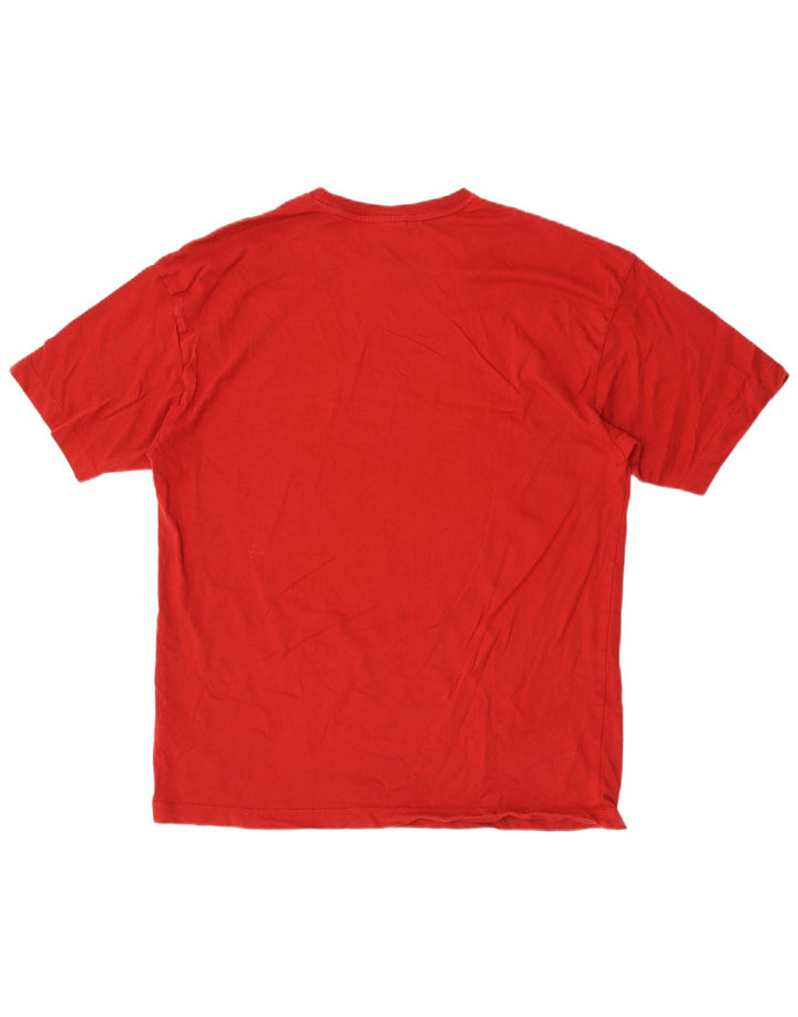 Camiseta Lacoste Hombre Top Talla 6 XL Algodón Rojo