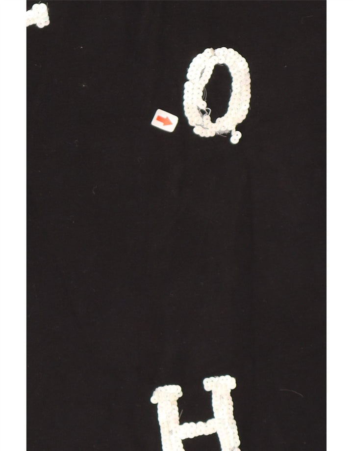 Moschino Vestido ajustado gráfico para mujer Reino Unido 44 Medio Negro Diseñador