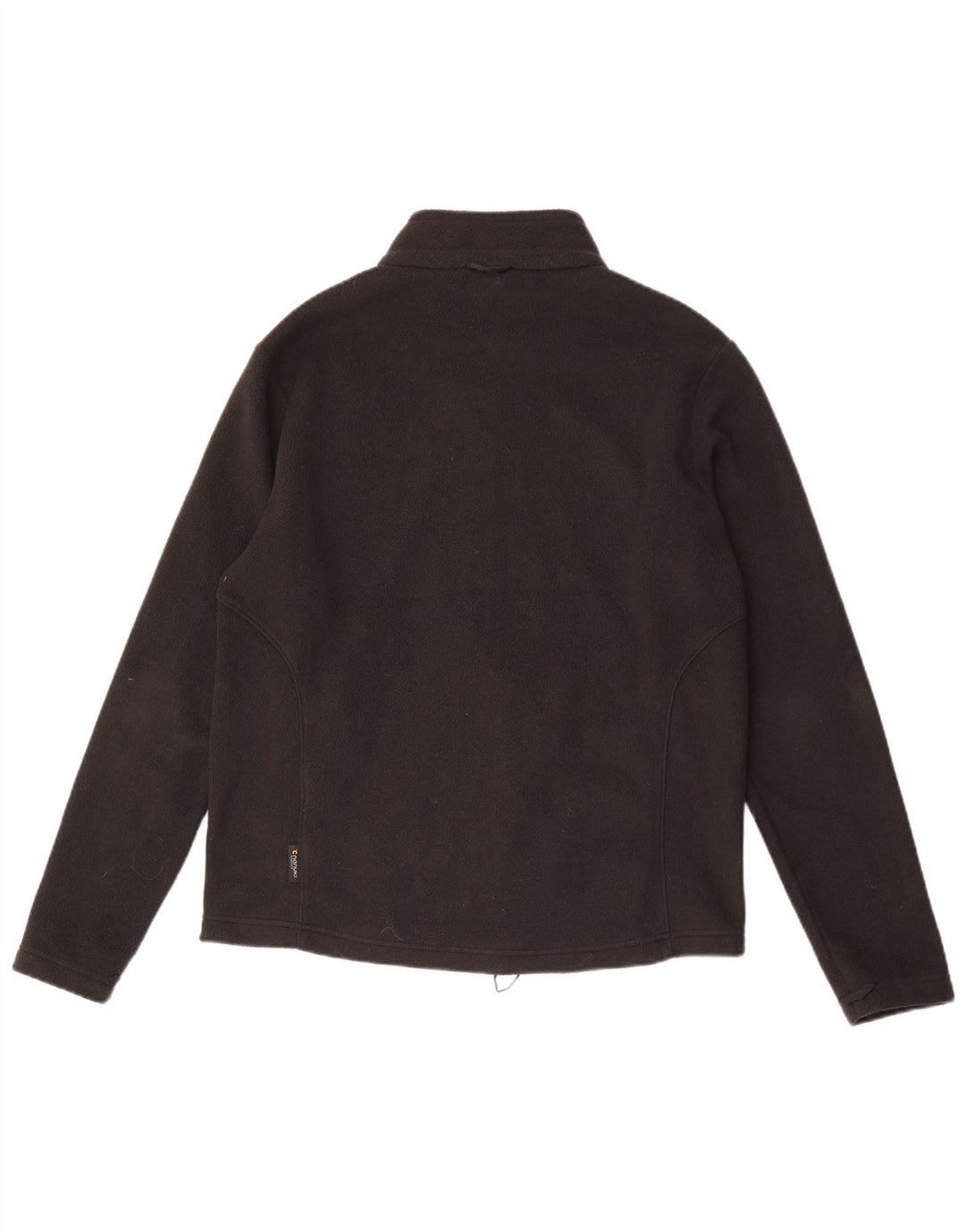Jack Wolfskin Chaqueta polar para hombre UK 36/38 Small Negro Poliéster