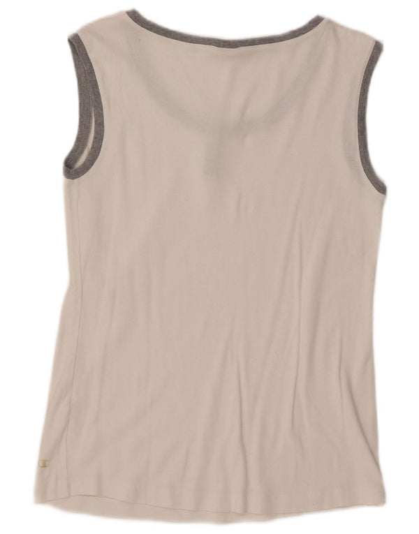 Champion Heritage Fit Camiseta sin Mangas para Mujer UK 40 XL Blanco