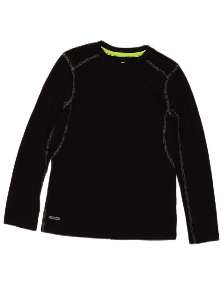 Starter Camiseta Niño Manga Larga 7-8 Años Medio Negro Poliéster