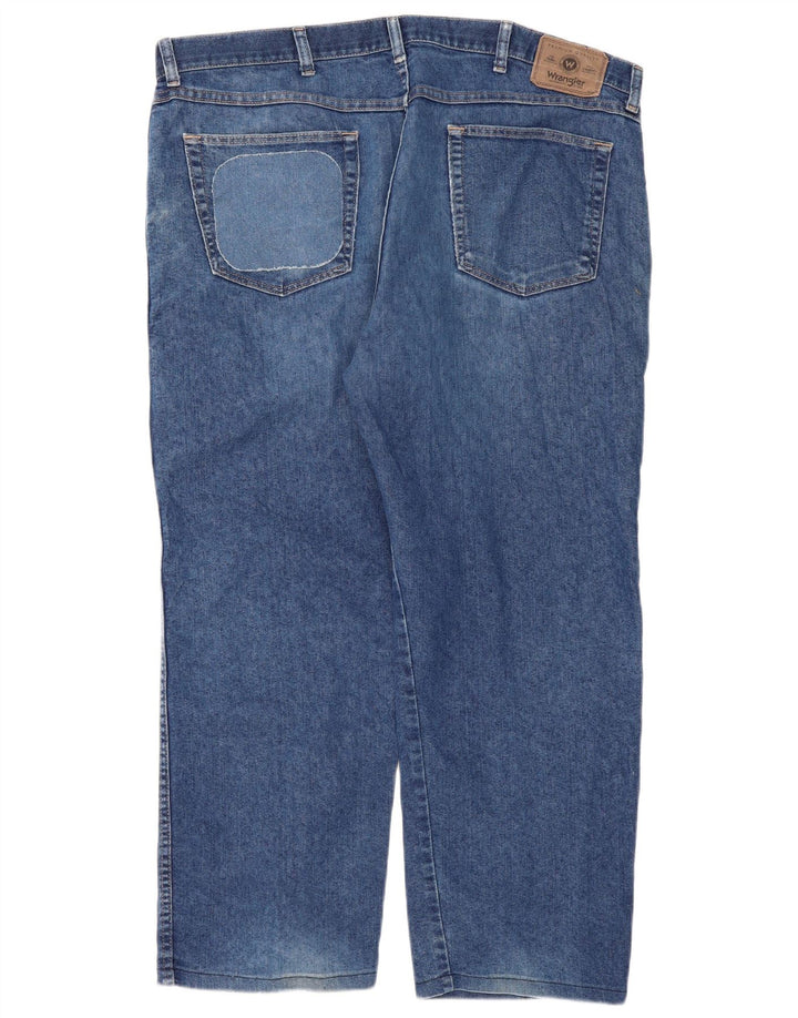 Vaqueros Wrangler Mujer Regular Fit Rectos W40 L29 Algodón Azul