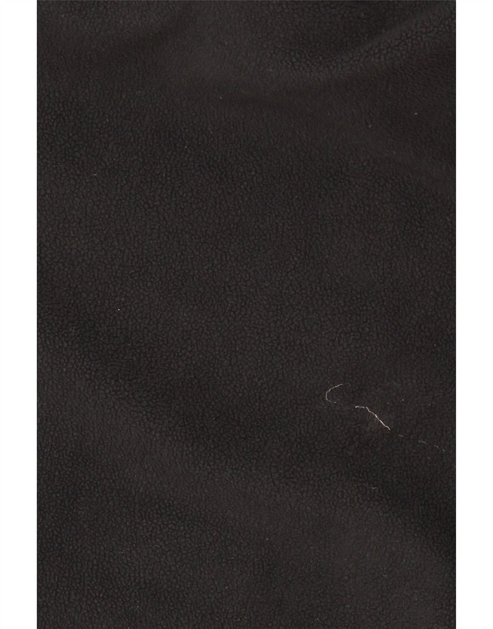 Columbia Jersey de forro polar con cuello y cremallera para hombre XS Poliéster negro