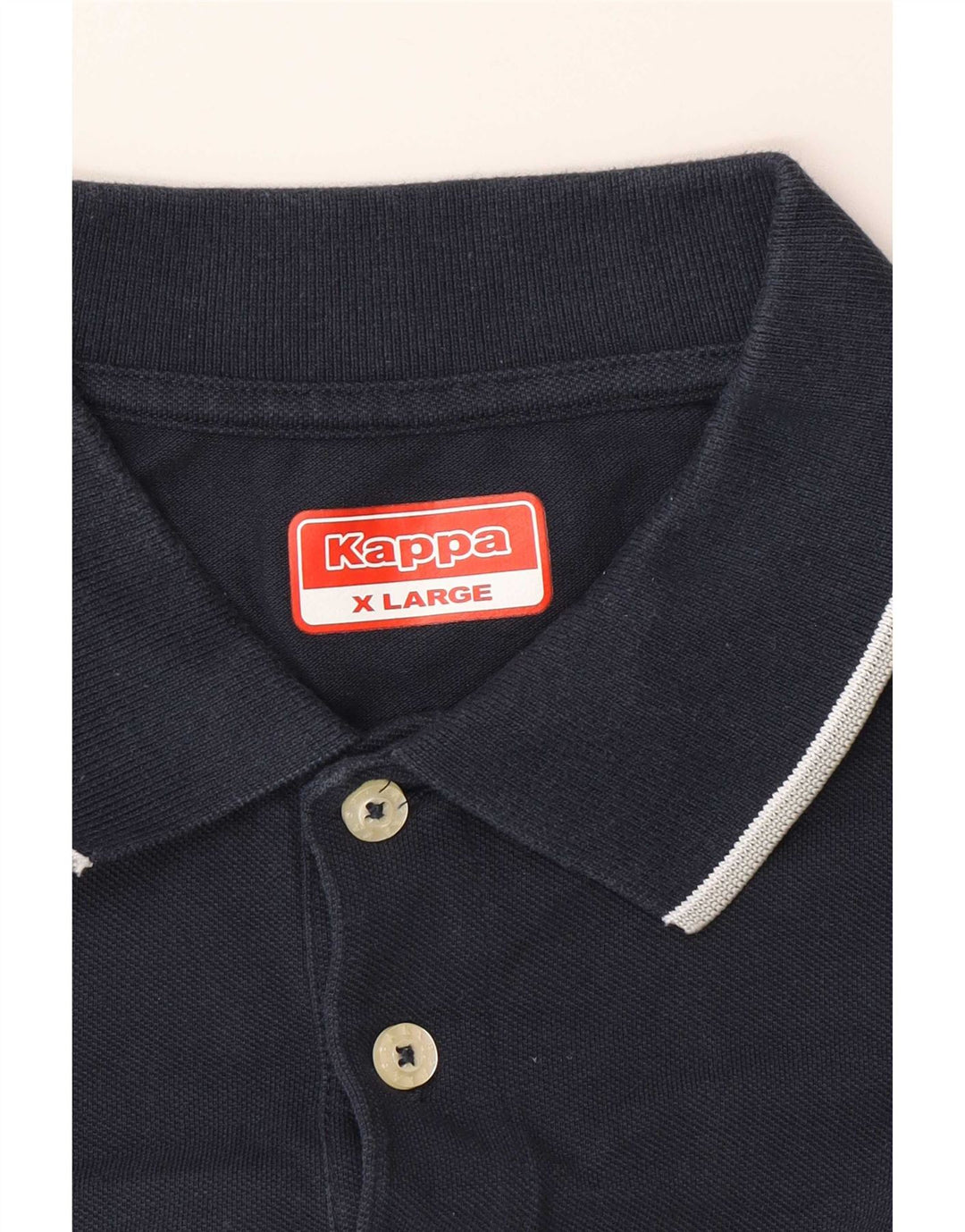 Polo Kappa Hombre XL Azul Marino