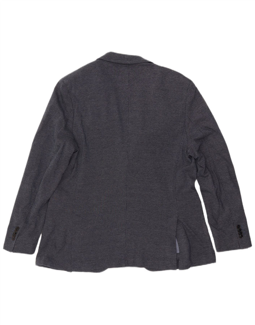 Massimo Dutti Chaqueta Blazer de 2 Botones para Hombre EU 58 2XL Azul Marino Algodón