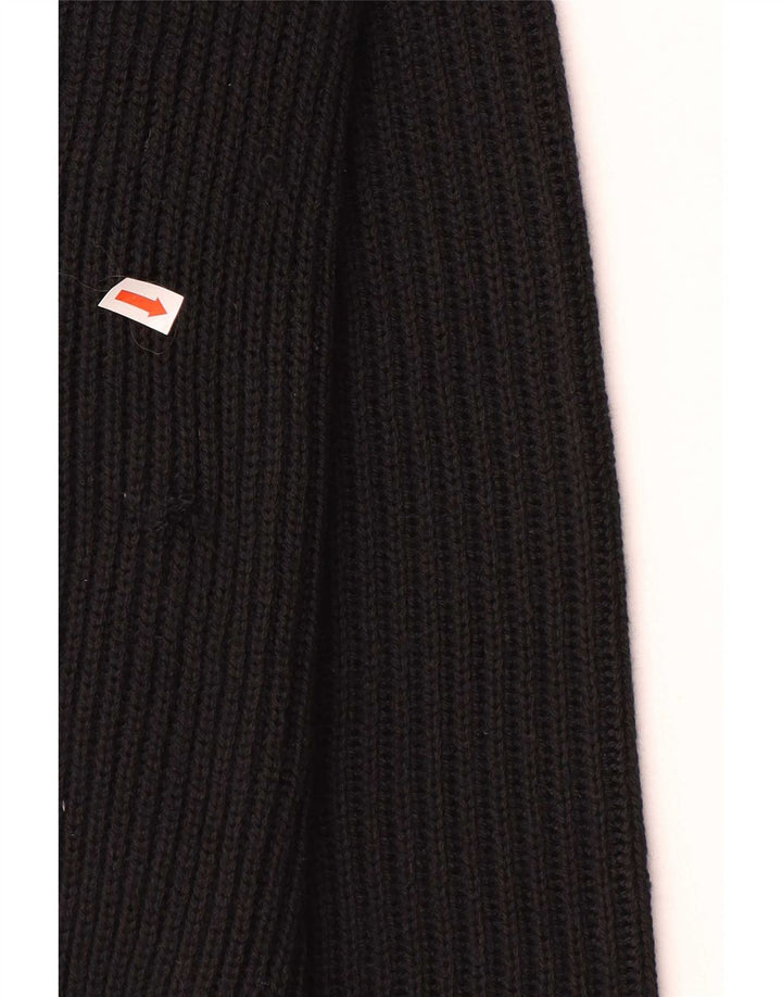 Max & Co. Suéter tipo jersey con cuello barco para mujer, talla 44, talla M, color negro