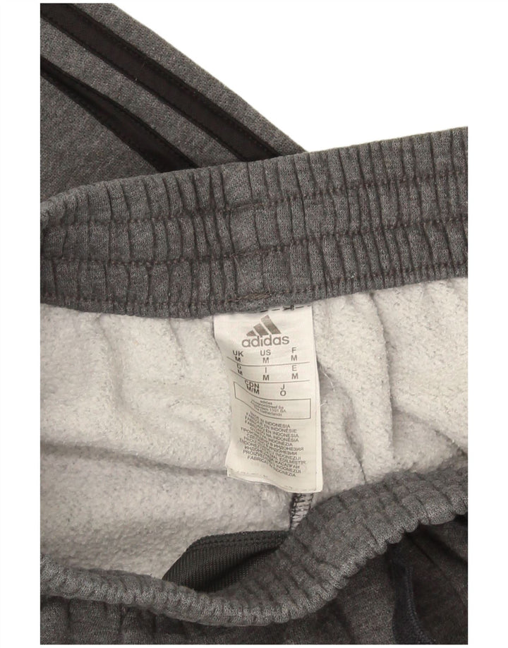 Adidas Hombre Pantalones De Chándal Joggers Gris Medio Algodón
