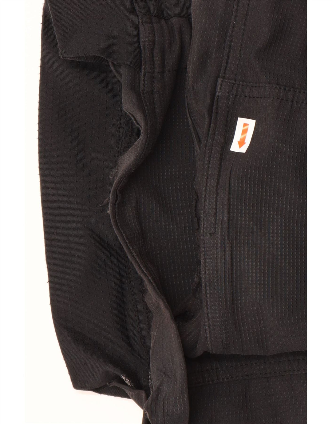 Nike Pantalones rectos impermeables para mujer UK 8 Small W30 L30 Black Paisley