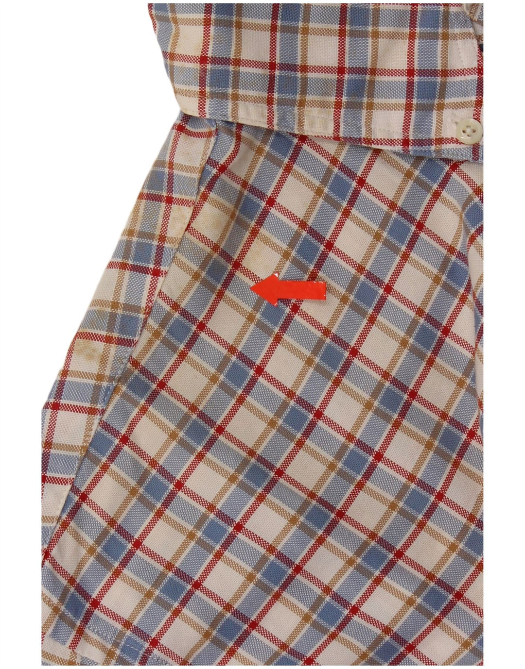 B.D. Baggies Camisa De Franela Hombre XL Algodón A Cuadros Azul