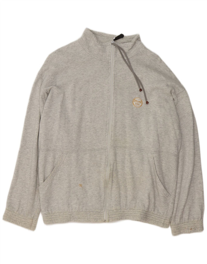 Spalding Hombre Chándal Top Chaqueta XL Gris Moteado
