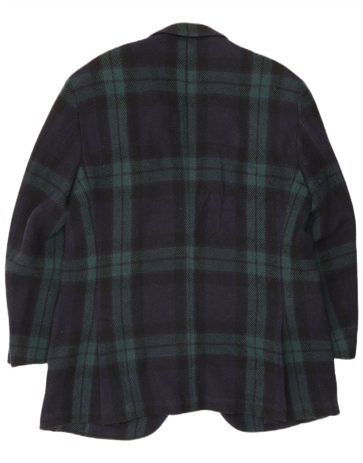 Polo Ralph Lauren Chaqueta tipo blazer de 3 botones para hombre EU 54 2XL Azul marino a cuadros