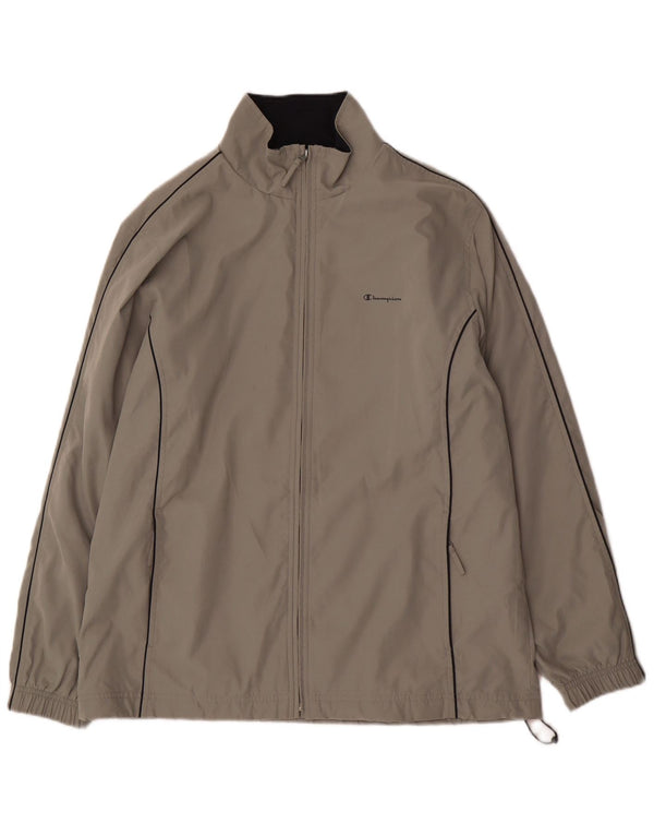 Champion Chaqueta de chándal para hombre XL Poliéster gris