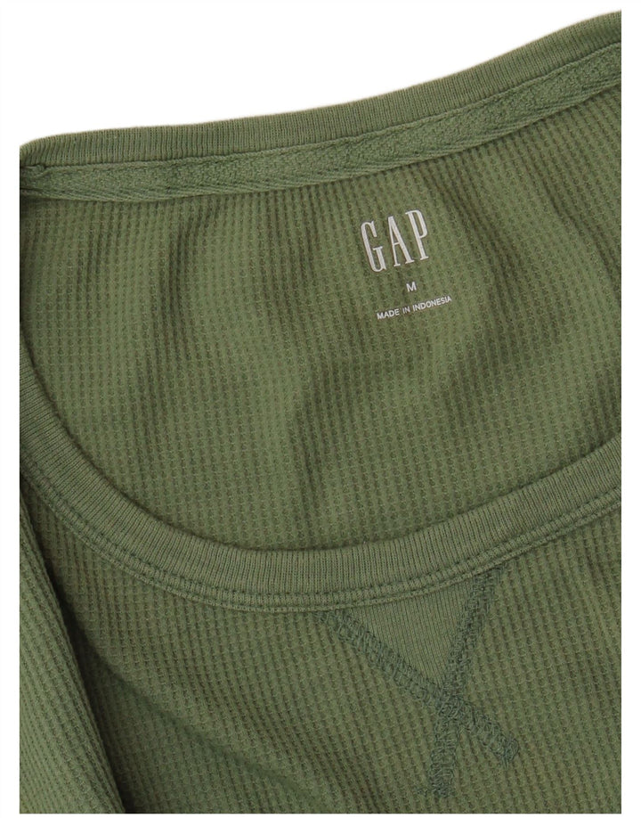 GAP Camiseta de manga larga para mujer UK 40 Verde medio