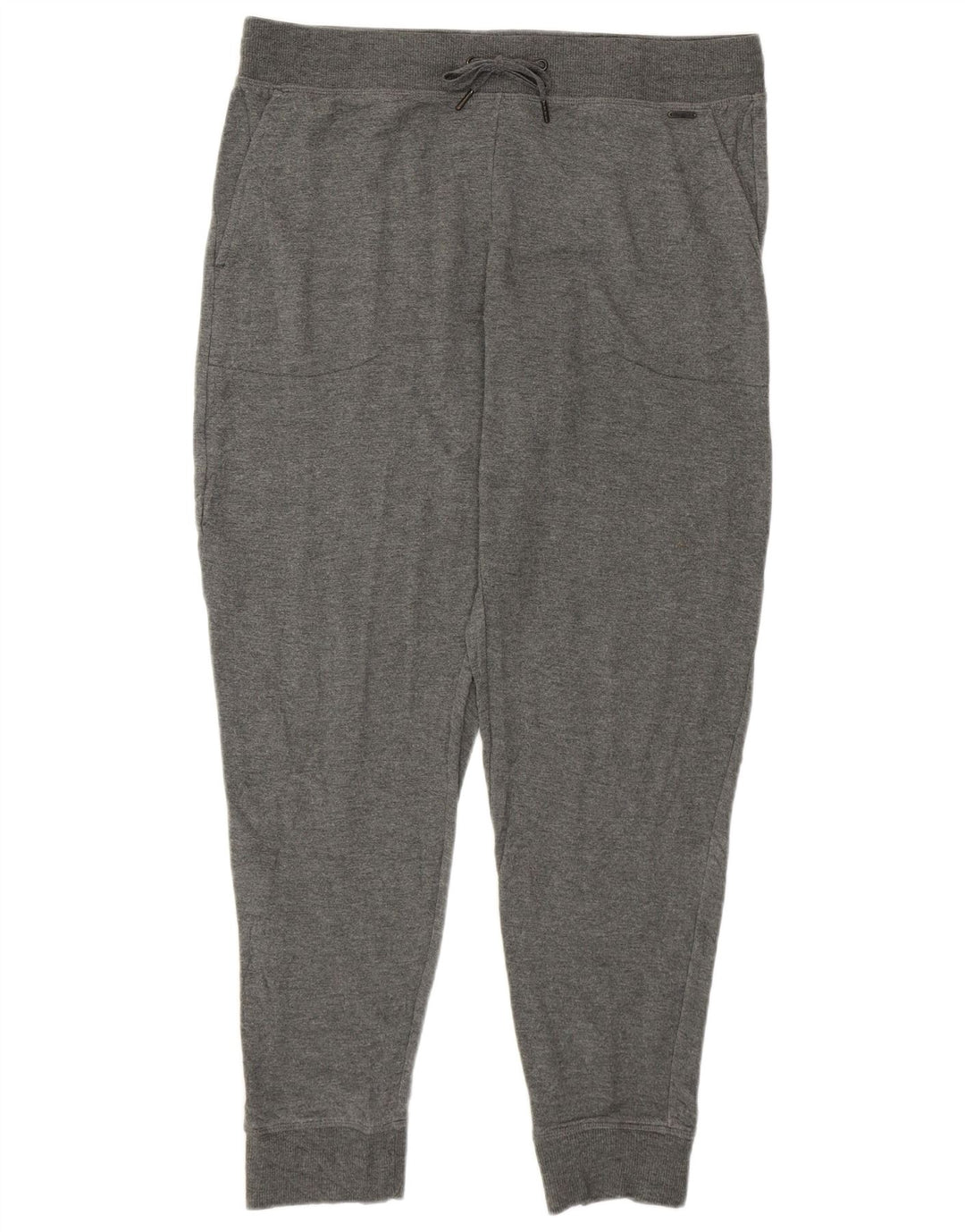 EDDIE BAUER Pantalones de chándal para mujer Joggers UK 16 Large Grey Modal